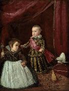 Diego Velazquez, Prince Baltasar Carlos with a Dwarf (df01)